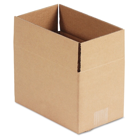 FixedDepth Corrugated Shipping Boxes, RSC, 6 X 10 X 6, Brown Kraft, 25PK